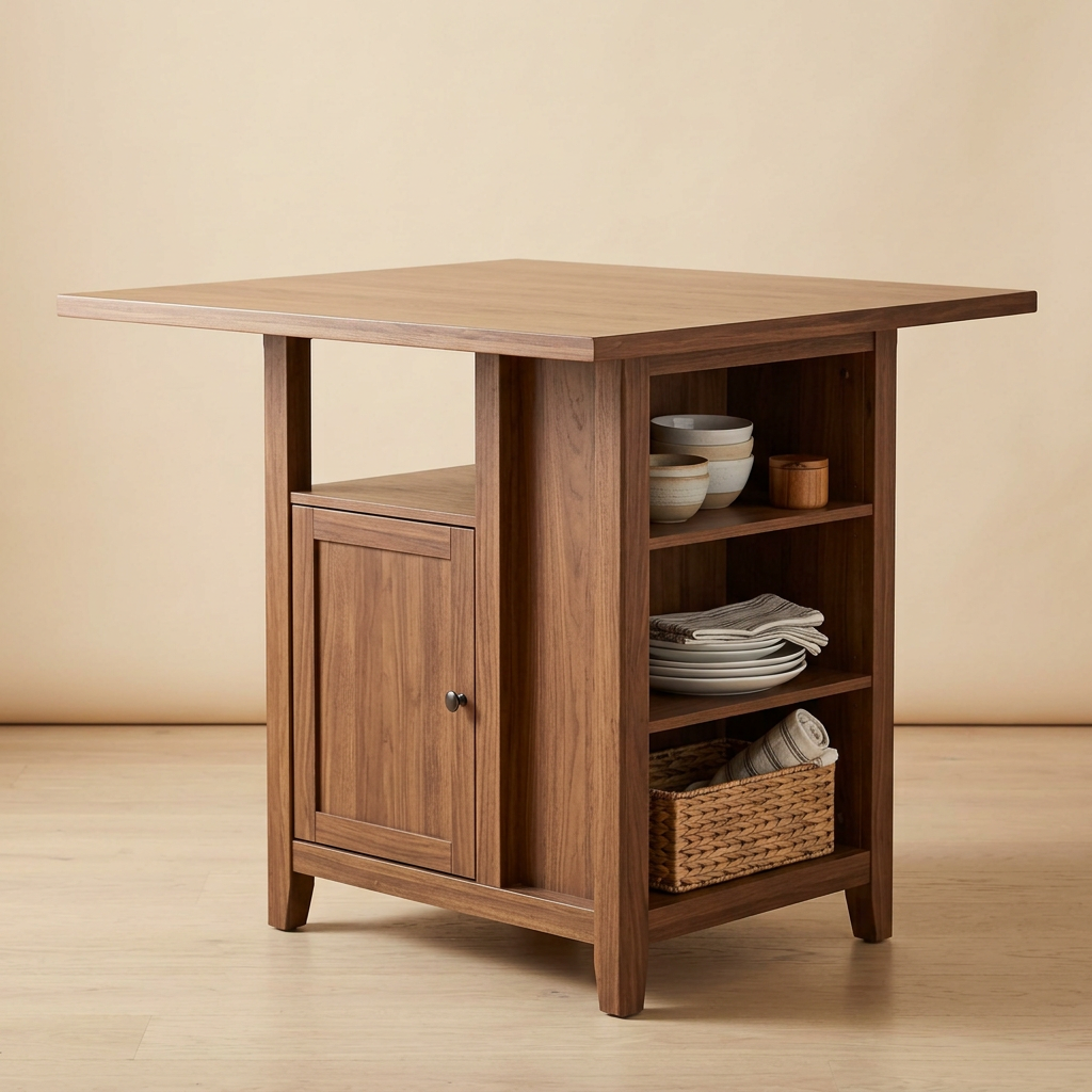 Keaton Storage Counter Table